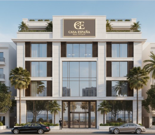 Modern building facade